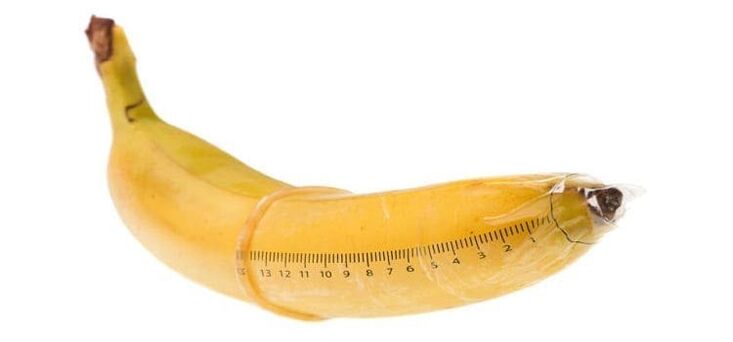 Merjenje banan simulira povečanje penisa s sodo